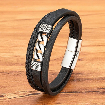 The XQNI Men's Leather Bracelet