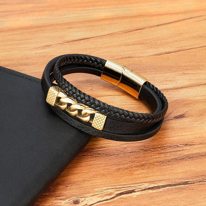 The XQNI Men's Leather Bracelet