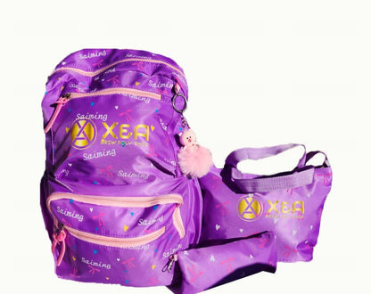 Purple & Pink Kids Backpack