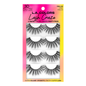 L.A. COLORS Eyelash, Lash Craze, Lookin' Gorgeous, 4 pairs