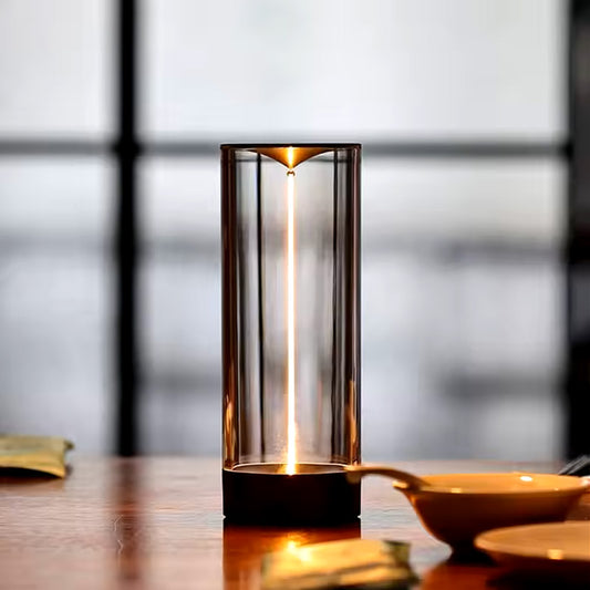 Quantum wire atmosphere magnetic suction table lamp