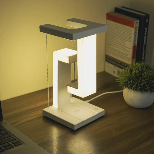 Tensegrity Smart LED Desk Lamp with Wireless Charging