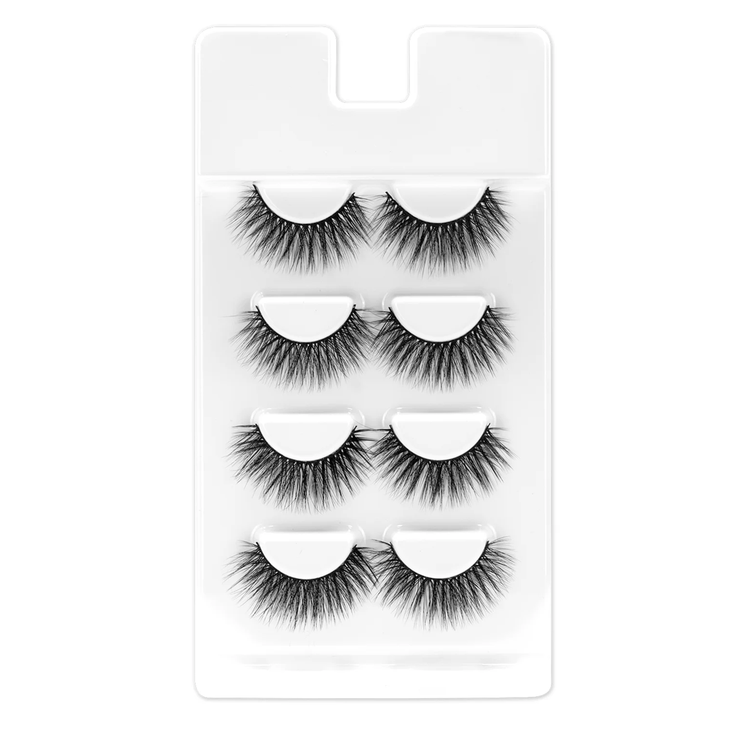 L.A. COLORS Eyelash, Lash Craze, Lookin' Gorgeous, 4 pairs