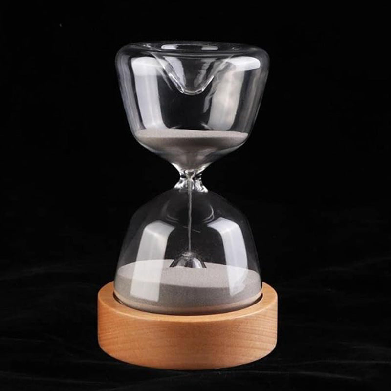 Zorzel Hourglass Sand Timer 9 Colors LED Night Light Sand Timer, 2 in 1 Sleep Timer USB Lamp for Home, Office, Kids